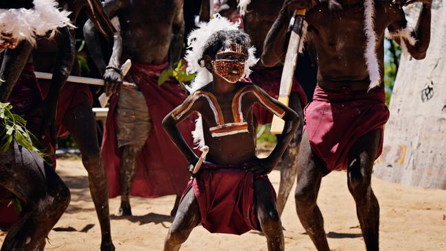 His Royal Highness Prince Charles is welcomed to country with a sacred â€˜Wuyalâ€™ ceremony, which will reveal the Malka (feather) string that connects the Rirratjingu people to their land. Led by traditional owner and ceremony leader Witiyana Marika, at Mount Nhulun where the spirit being Wuyal (sugar bag honey man) climbed to the top of the hill and named the areas around Nhulunbuy, and gave the Rirratjingu people their sacred knowledge. The Prince of Wales then met with senior members of the Rirratjingu Aboriginal Corporation, and Dhimurru Aboriginal Corporation during the first day of his visit to the Northern Territory.