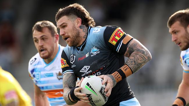 Coffs Harbour league fans will get an opportunity to see Josh Dugan’s mullet up close when they play the Gold Coast Titans at C.ex Stadium next May. Picture. Phil Hillyard