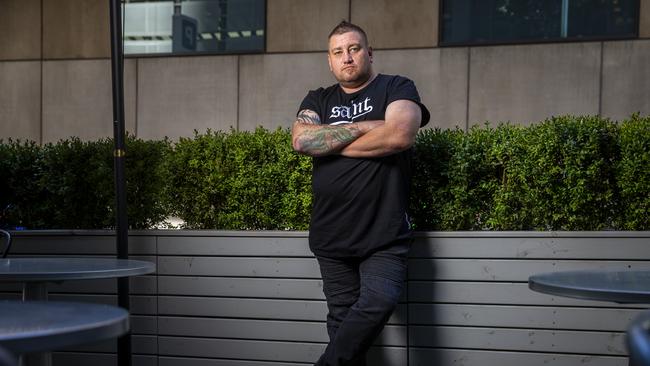 Anthony Swords is being sued by his former employer Ultra Tune CEO Sean Buckley – Mr Swords says: “I will be defending the matter. I’m standing up for his de facto partner.” Picture: Wayne Taylor.