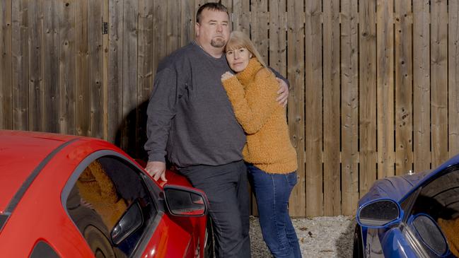 Chad and Krysten Lawton, who work at the Windsor Engine Plant. Picture: Nic Antaya