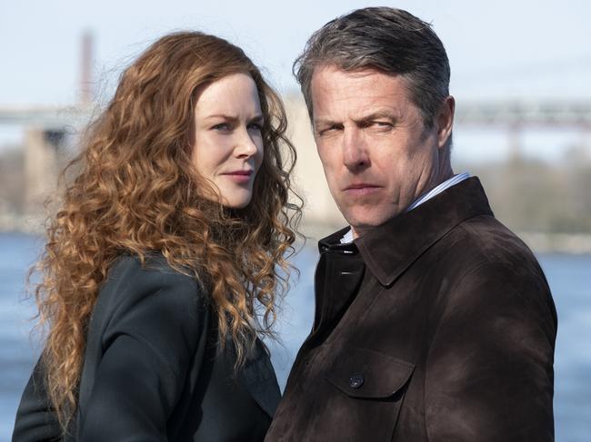 Nicole Kidman and Hugh Grant in The Undoing, screening on Binge and Foxtel.