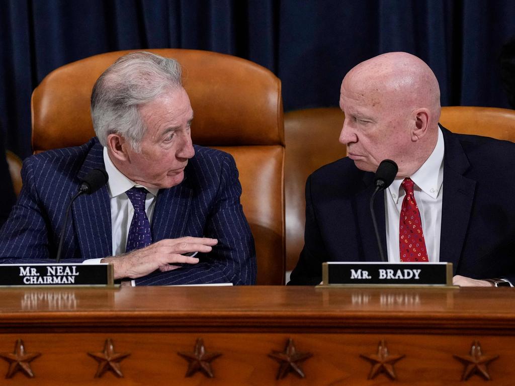 The House Ways and Means Committee met and voted on party lines to release former president Donald Trump's tax returns to the public. Picture: Getty Images via AFP