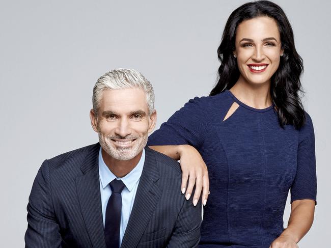 Lucy Zelic and Craig Foster  - SBS World Cup team