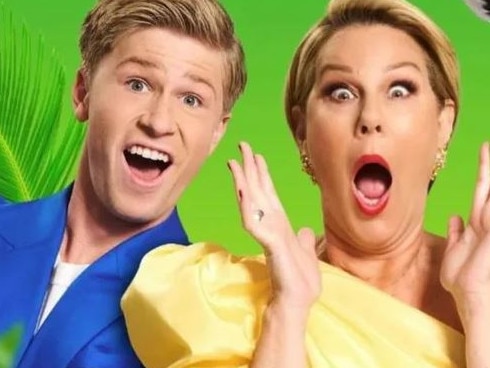 Robert Irwin and Julia Morris will once again host this year's I'm A Celeb! Picture: Ten