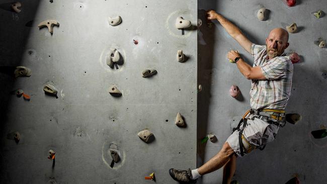 David Payne of Paramount Adventure Centre in Burleigh. Picture: Jerad Williams