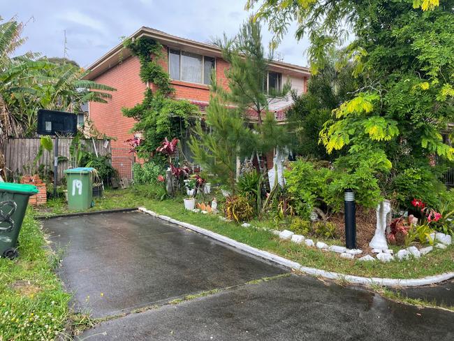 The property at Lorraine Ave, Berkeley Vale where Paul Clarke, 30, was arrested and later charged with the murder of Allen Lambert at Chittaway Bay.