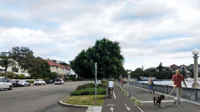 Walkers will share the prom with cyclists if the proposal is given the green light.