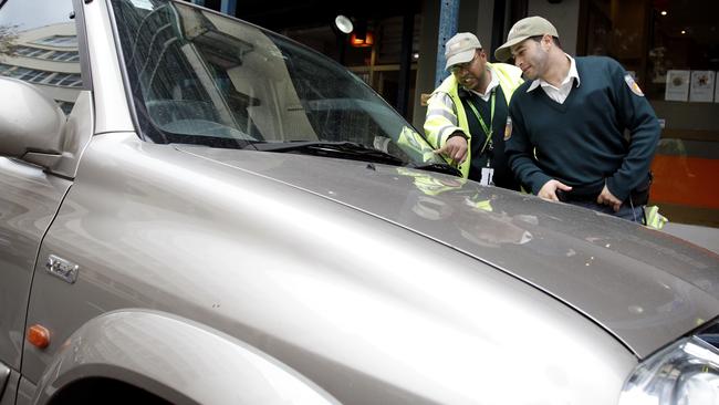 Council parking rangers have been out in force over Rouse Hill.