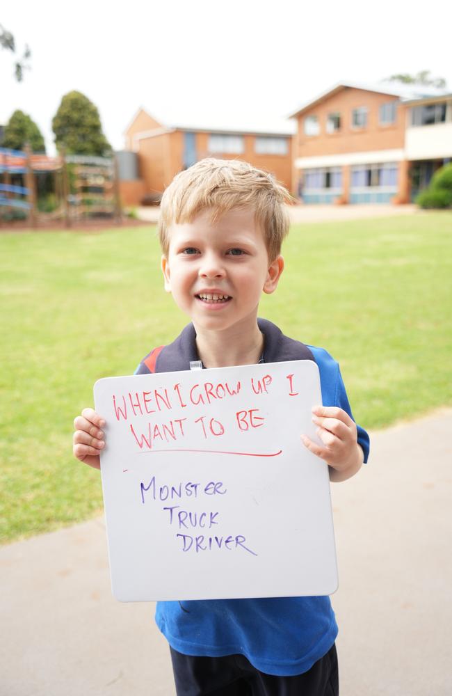 The first day of school for Concordia Lutheran College's 2023 prep students. Patrick Bauer.