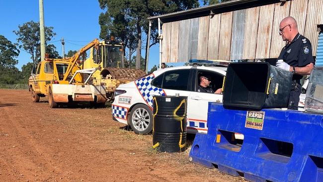 Maryborough Speedway fell victim to a break-in.