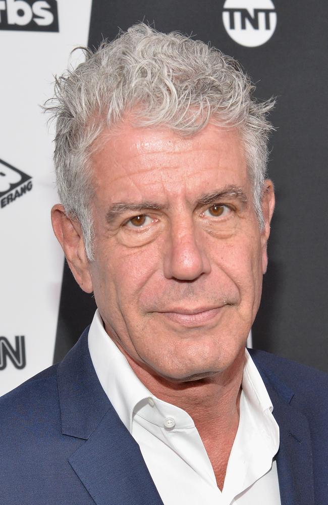 BDE, or big dick energy, is thought to have been coined following the death of chef and author Anthony Bourdain last year. Picture: Getty Images