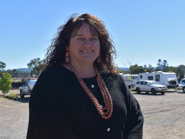 Sitting North Burnett Councillor and Mayoral candidate Melinda Jones.