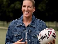 In in the thick of a golden era for women’s rugby league, Ali Brigginshaw stands tall. Photographer: Christopher Ferguson