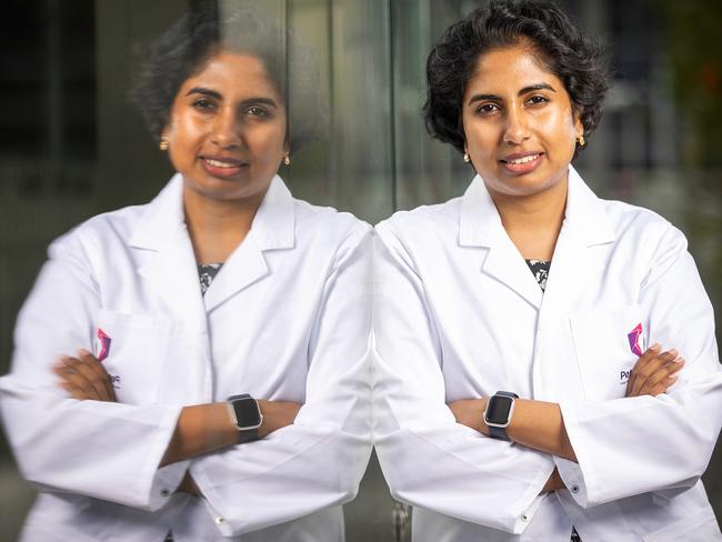 The future: Dr Dineika Chandrananda is working on a liquid biopsy which could be revolutionary. Picture: Mark Stewart