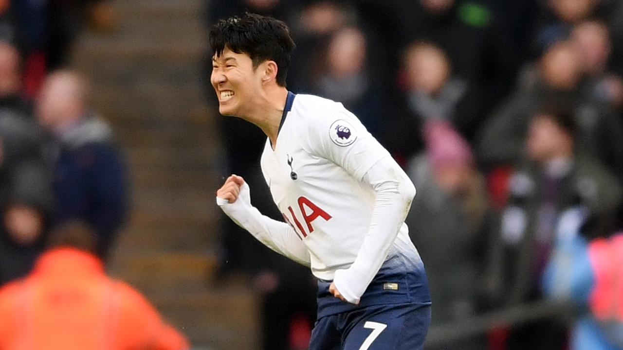 Son Heung-Min netted Tottenham’s winner.