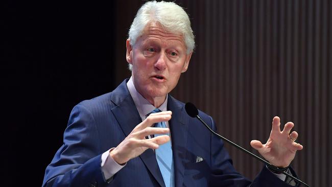 Former US president Bill Clinton. Picture: AFP