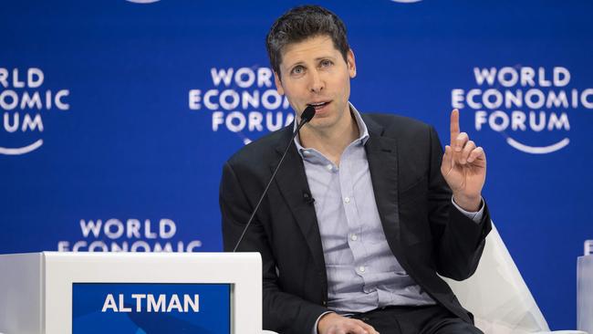 OpenAI chief executive Sam Altman. Picture: AFP