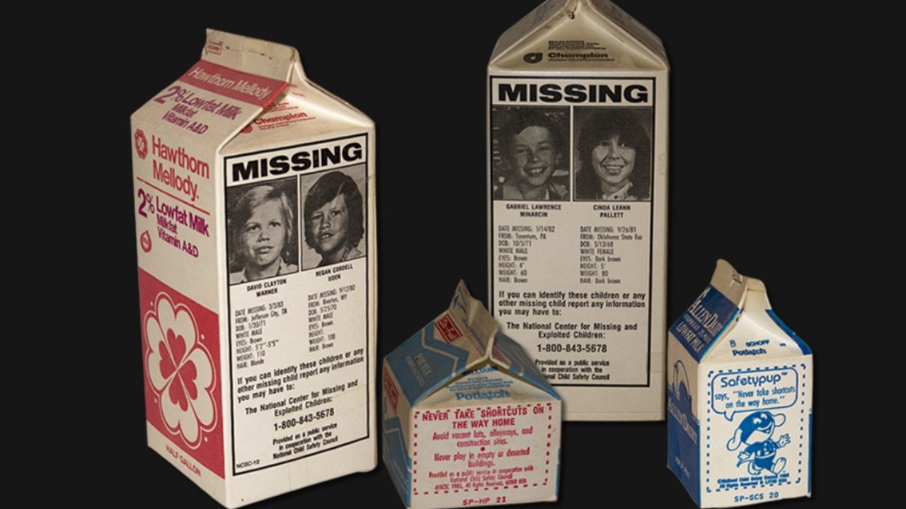When Missing Kids Could Be Found on Milk Cartons