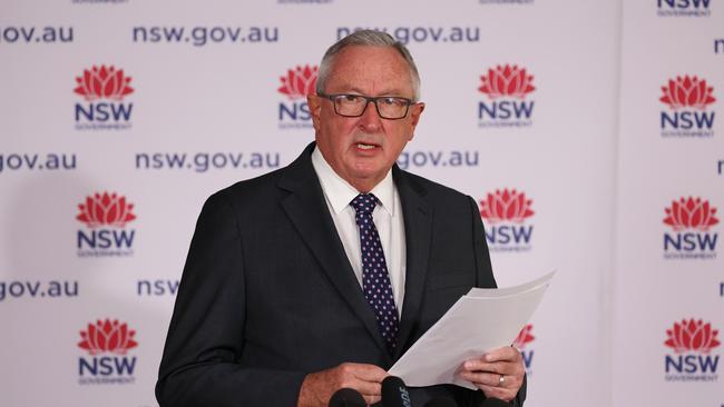 Minister for Health Brad Hazzard. Picture: NCA NewsWire / David Swift