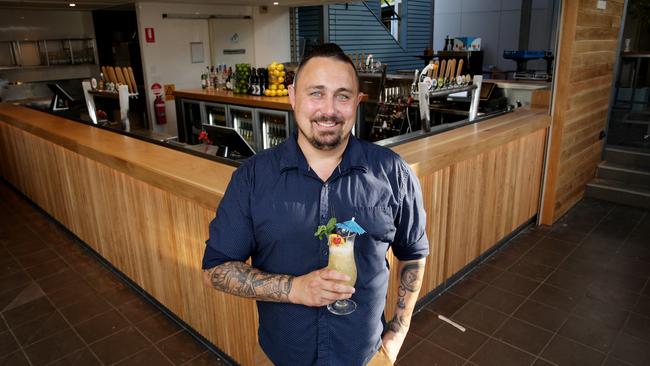 Venue manager Rob Ives at the new South Beach Social Restaurant.