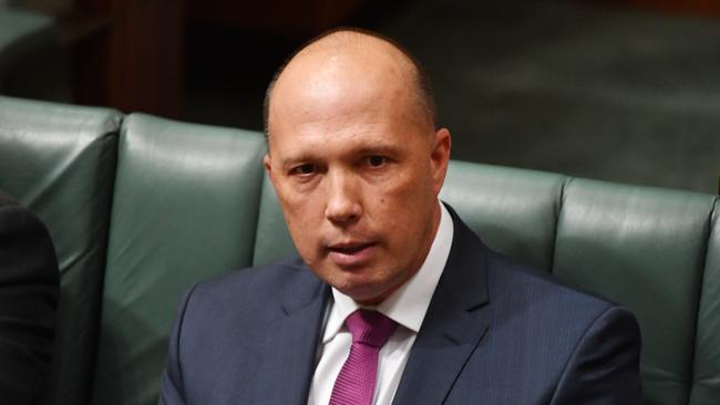 Home Affairs Minister Peter Dutton. Picture: AAP