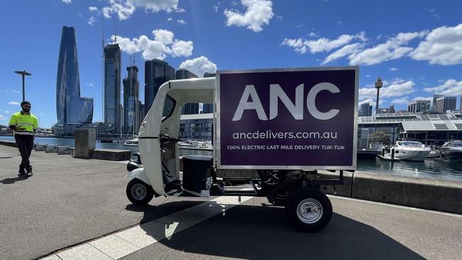 Australia's first electric Tuk Tuk.