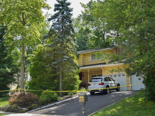 The home of Judge Esther Salas where her son, Daniel, was shot and killed and her husband, lawyer, Mark Anderl, was injured. Picture: Getty Images/AFP