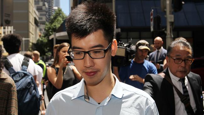 Yi Zheng allegedly sent customer documents to his personal email before trying to flee to China last month. Picture: AAP