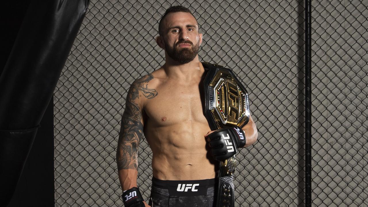 UFC champion Alex Volkanovski’s bout is off. Picture: NCA NewsWire / Simon Bullard.