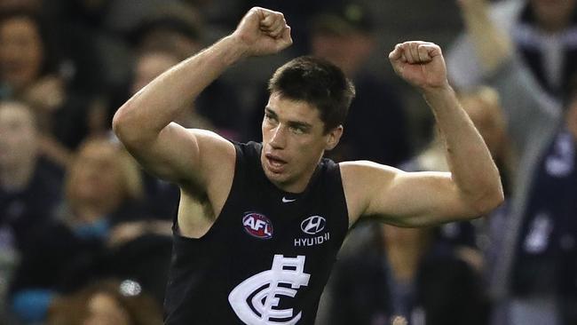 Carlton big men Matthew Kreuzer and Levi Casboult have shockingly been named on the Blues’ extended bench for Round 10.