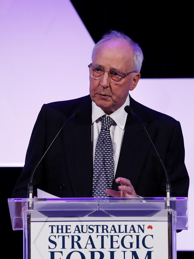 Former PM Paul Keating. Picture: Nikki Short