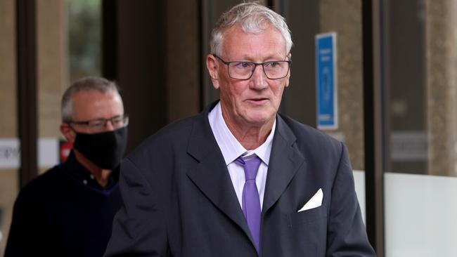 Bill Spedding leaves the Supreme Court in Sydney on Tuesday. Picture: NCA NewsWire / Damian Shaw