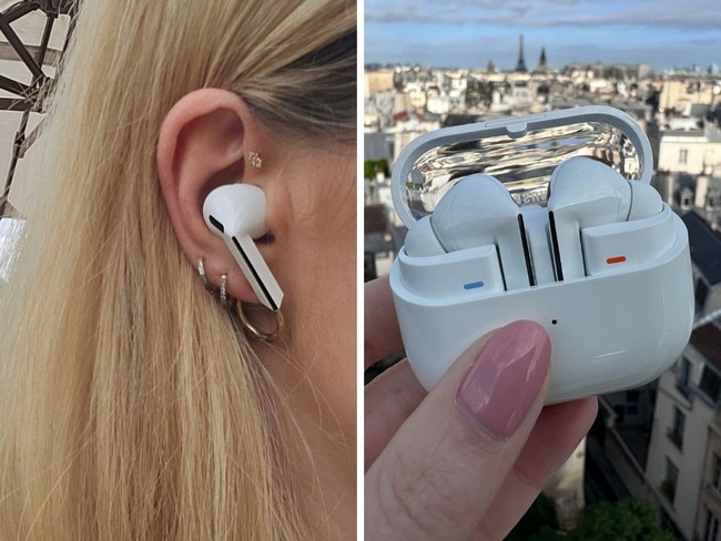 Samsung Galaxy Buds 3 Pro. Picture: Lauren Chaplin.