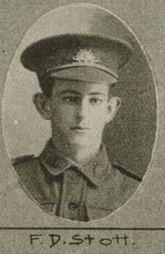 Private Frederick David Stott