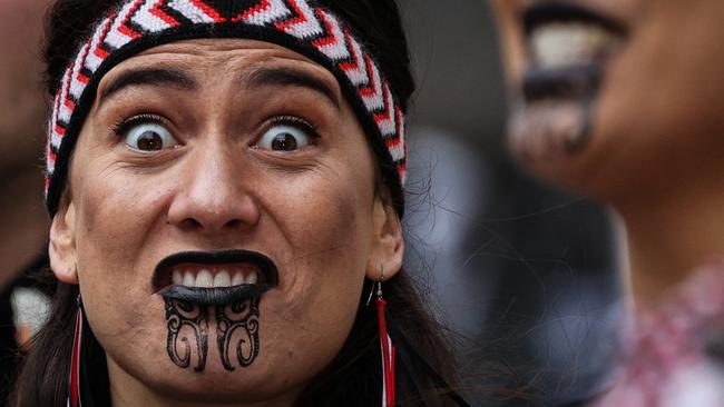 The Maori people have had representation in NZ since 1866 and there are seven Maori seats in the NZ parliament. Picture: AFP