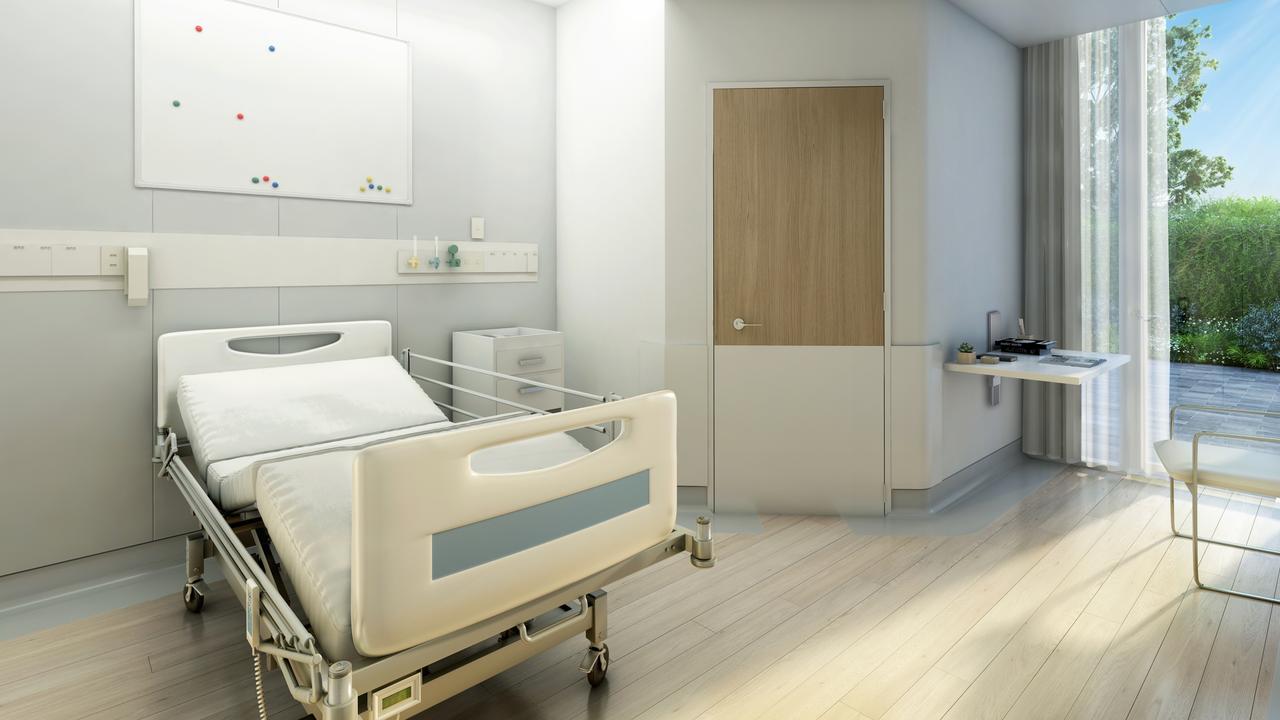 What a spinal unit room will look like. Picture: Supplied