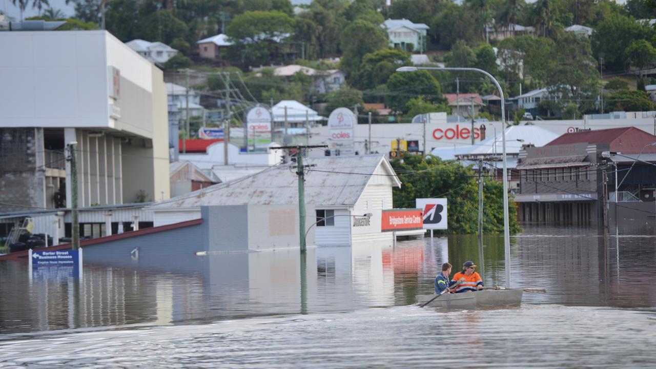 Ronald Potter claimed the cause of his bad results in an internal staff survey on his work as manager of Local Laws was caused by the immense time he was forced to spend as disaster manager at a time Gympie was hit by three floods, including this one in 2012. Photo Renee Pilcher / The Gympie Times