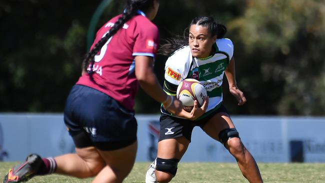 Women's club rugby union between Sunnybank and University Saturday May 6, 2023. Picture, John Gass