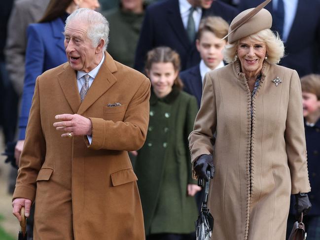 The inclusion of Fergie and Andrew follows Charles’ ascension to the throne. Picture: Adrian Dennis/AFP