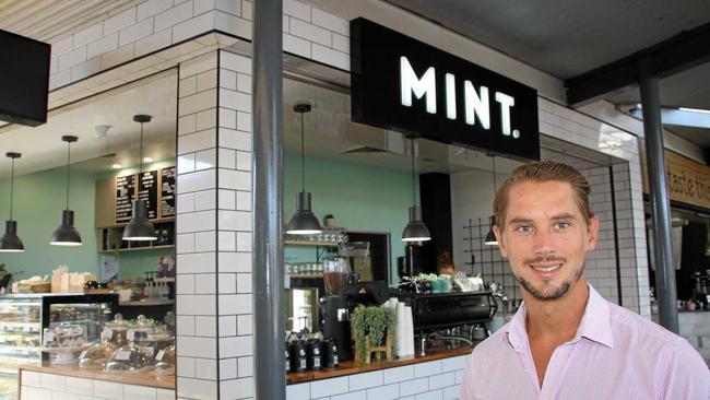 RIGHT MIX: Peter Capps of Savills at Mint, Shop 8 Buderim Marketplace. Picture: Erle Levey