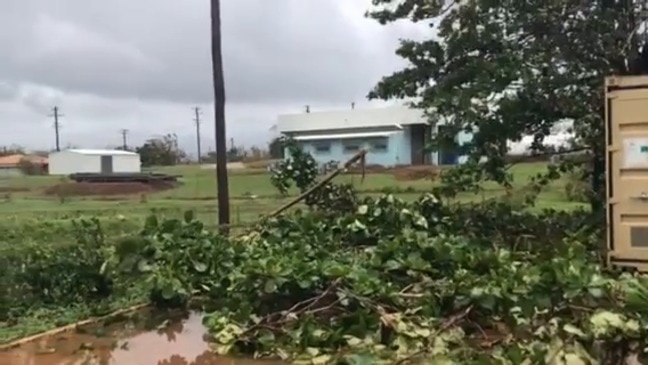 Emergency Services Minister Craig Crawford visits Lockhart River