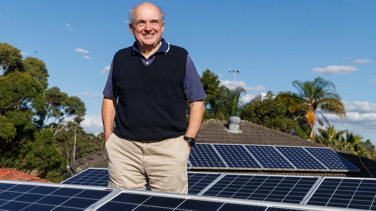 More and more people are enjoying the financial benefit of solar panels. Picture: NCA NewsWire / David Swift