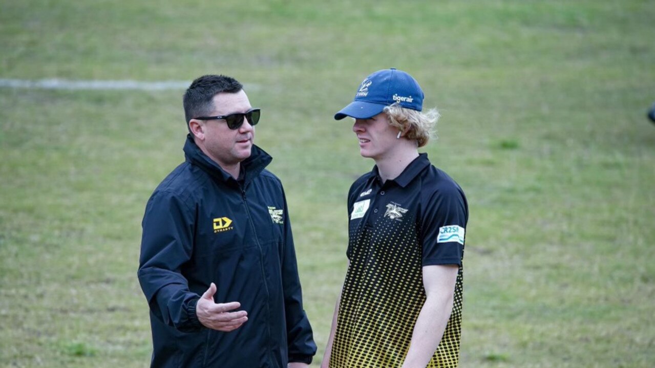 Caloundra rugby league under 18s head coach Kenny Greenway.