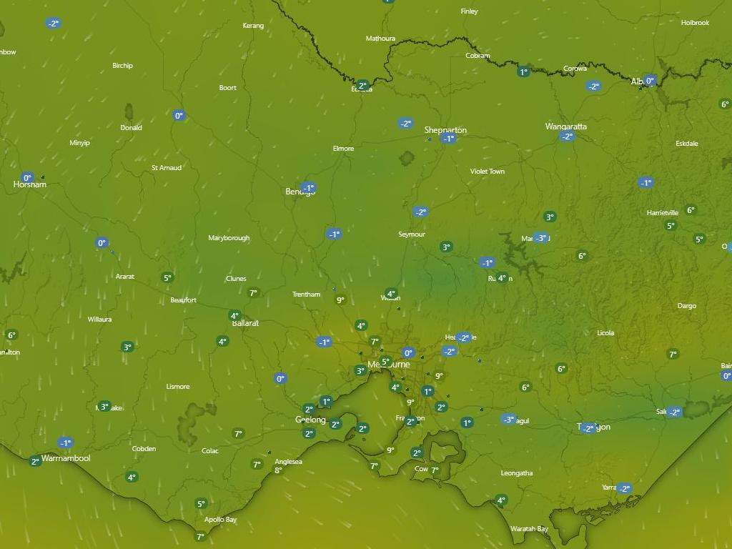 BOM: Victoria Shivers Through Frosty, Freezing Morning | Herald Sun