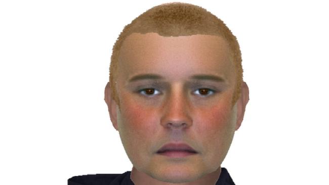 A computer generated image of a man believed to have been involved in a home robbery in Tahmoor.