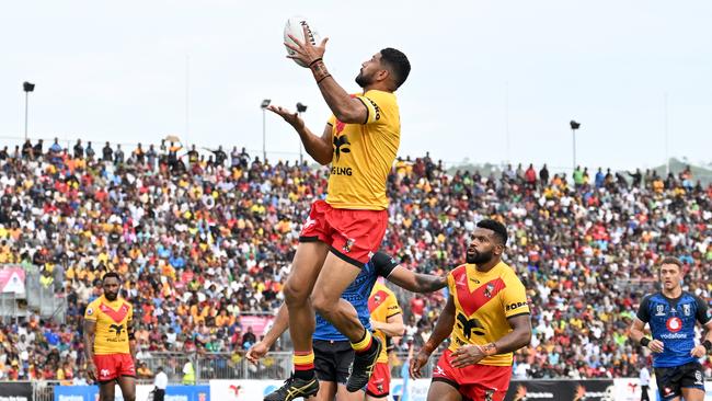 Fiji beat Papua New Guinea during their Pacific Bowl clash in Port Moresby. Credit: NRL Imagery