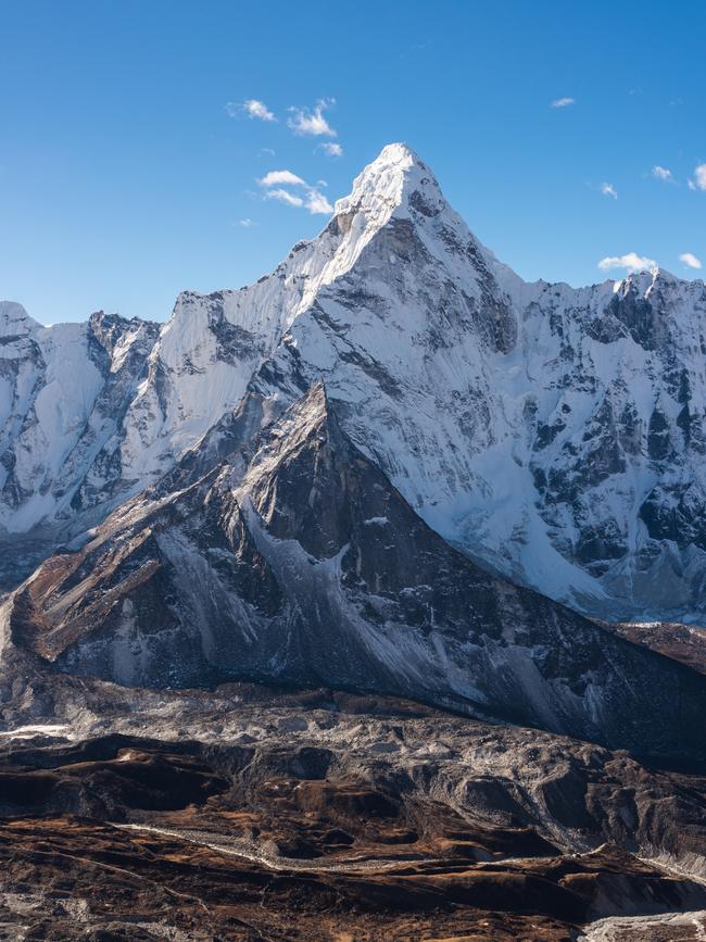 Ama Dablam mountain peak, famous peak in Everest base camp. Photo: iStock.