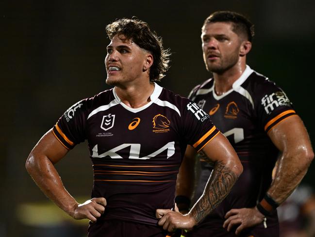 Reece Walsh will face the music from Broncos officials. Picture: Getty Images