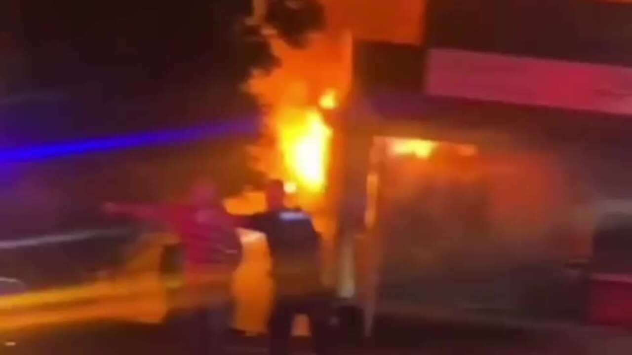 Brisbane bayside fire (Josh Crichton/Michelle Courtier/Facebook)