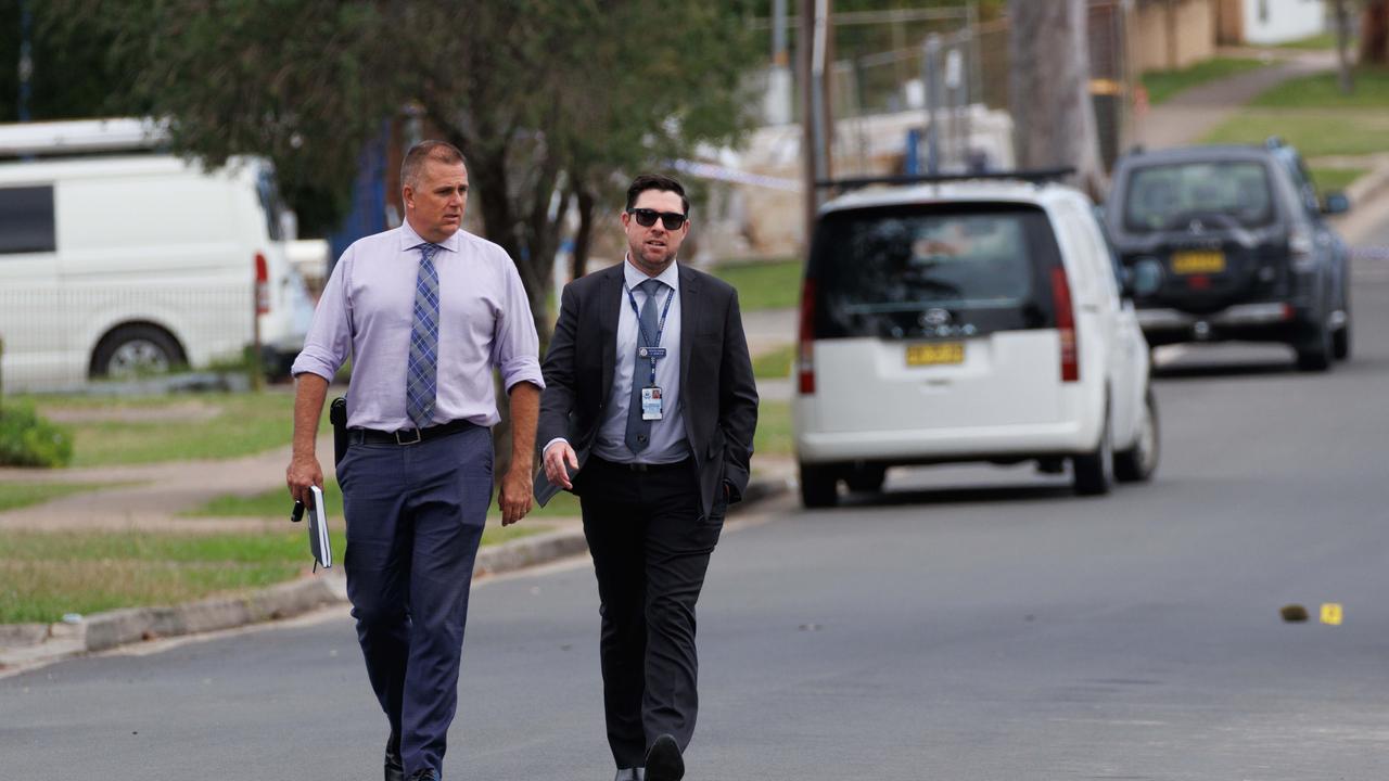 Shots were allegedly fired from a dark hatchback in early hours of the morning, the motive remains unclear. Picture: NewsWire / Max Mason-Hubers